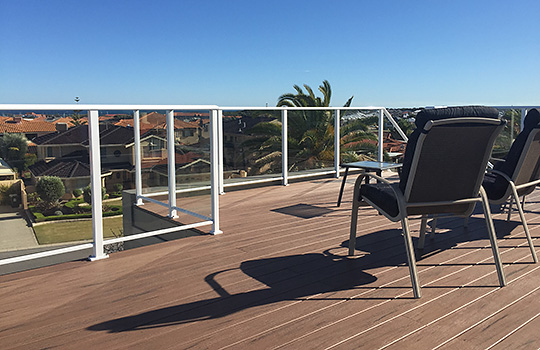 Roof top deck