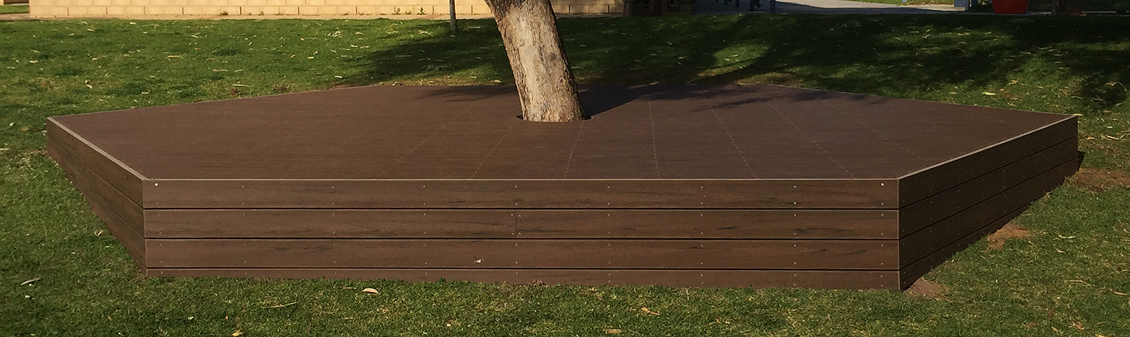Composite Decking Stage